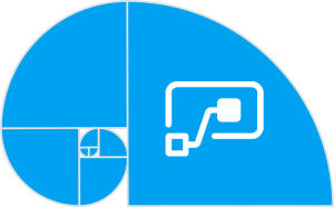 Fibonacci Elephant logo with Microsoft's Flow logo