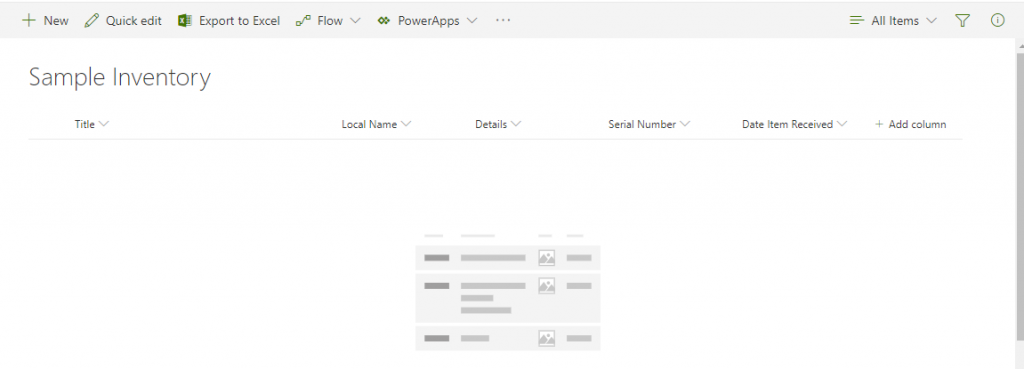 Part 1 Create A Barcode Enabled Inventory Management System Using Sharepoint And Powerapps Collab365